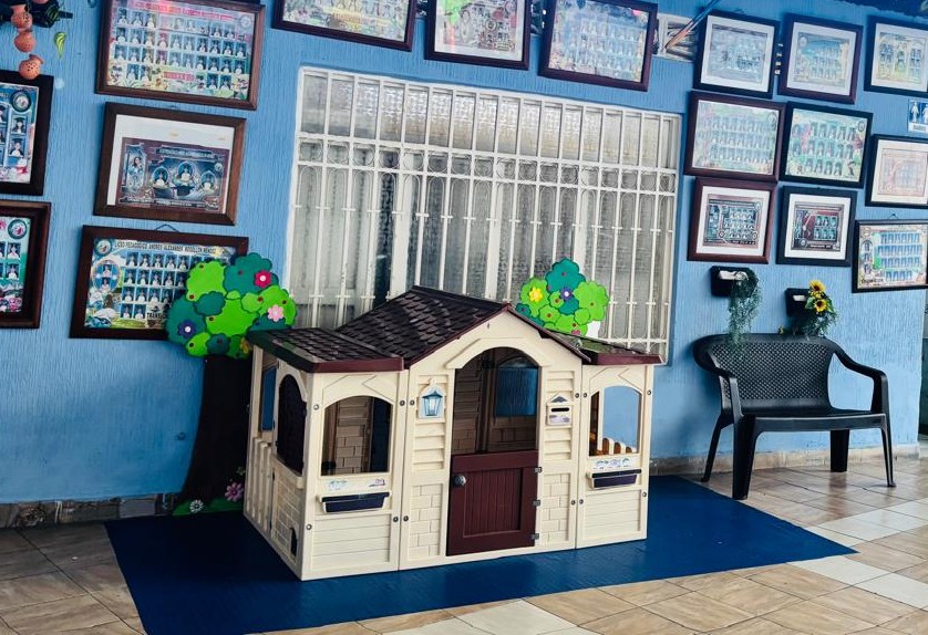 Zona recreativa para preescolar del Liceo Pedagógico